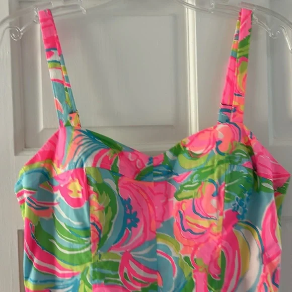 Lilly Pulitzer Mini bustier fit and flare dress - Picture 2 of 6